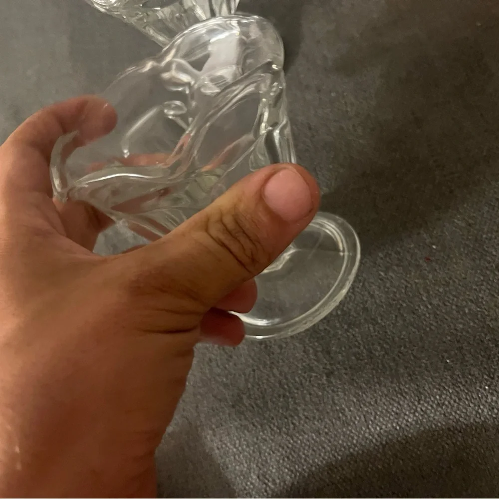 Anchor hocking Elegant tulip shaped Glass Dessert Cups (set of 4) cottagecore